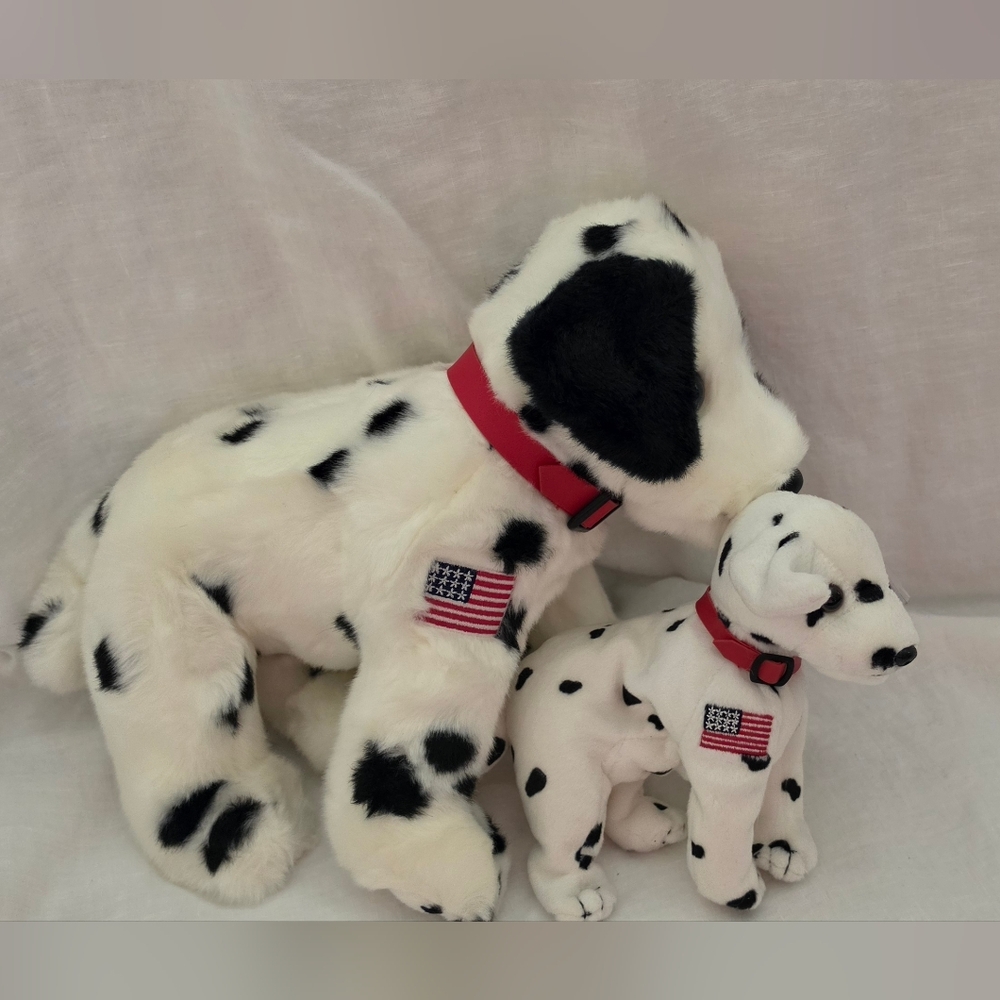 NWT-Ty Beanie Buddy & Beanie Baby FDNY-Rescue The Dalmatian Dog